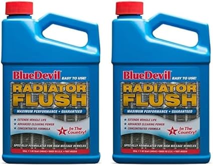 BlueDevil Products 00204 Radiator Flush - 1 Quart (Pack of 2)