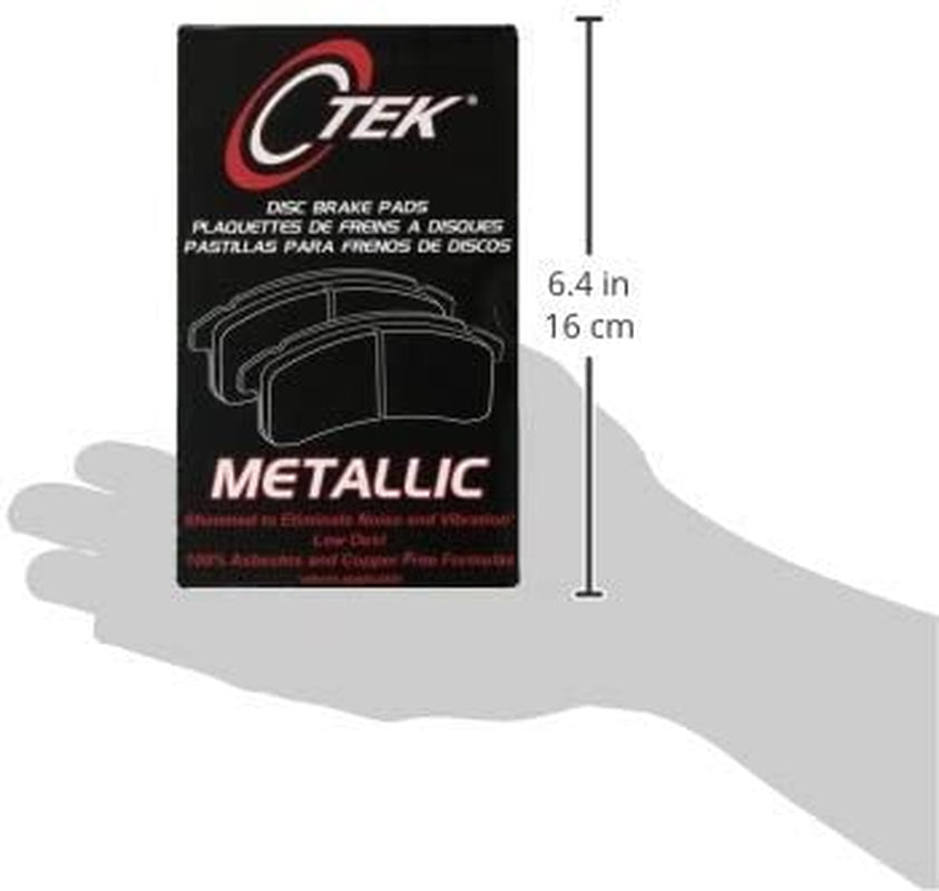 Centric Parts 102.12100 102 Series Semi Metallic Standard Brake Pad