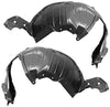 Partomotive For 08-15 Rogue Front Splash Shield Inner Fender Liner Panel Left Right SET PAIR