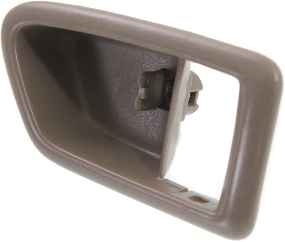 Door Handle Trim Compatible with Toyota Camry 97-01 Toyota Solara 99-03 Front or Rear Right inside Beige Bezel Only Right Side