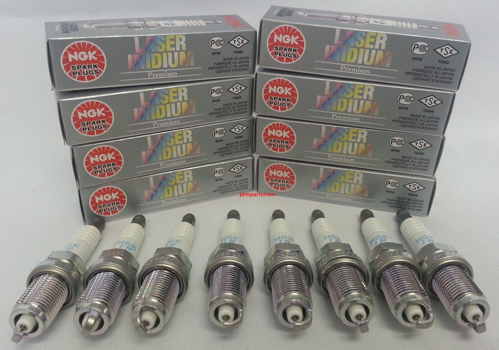 Mercedes 63AMG NGK Laser Iridium Spark Plug 6043 (Set of 8) ILZKAR7A10