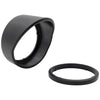 GAUGE VISOR 2 1/16 in. BLACK - greatparts