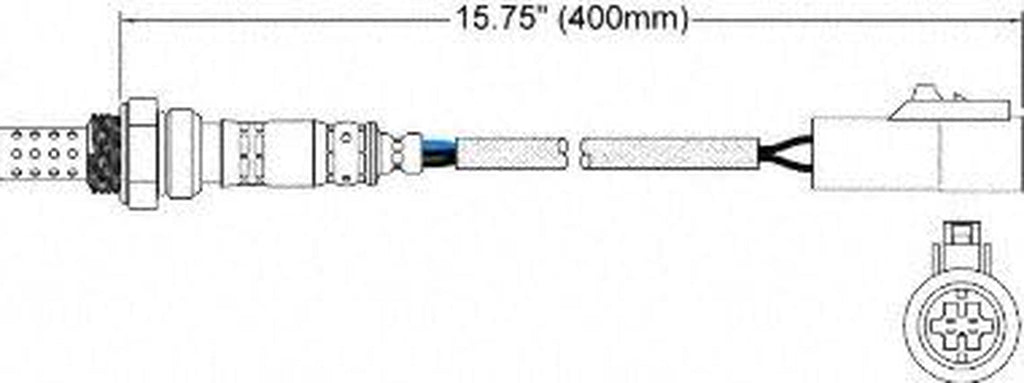 250-24701 4-Wire Oxygen Sensor