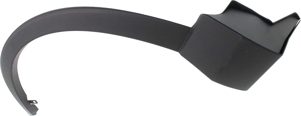 Evan-Fischer Aftermarket Front Fender Trim Compatible with 2016-2018 Toyota RAV4 Plastic Driver Side