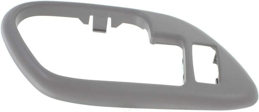 for Chevy K1500 / K2500 / K3500 Door Handle Trim 1995 96 97 98 99 2000 Driver Side | Front | inside | Gray | W/Lock Hole