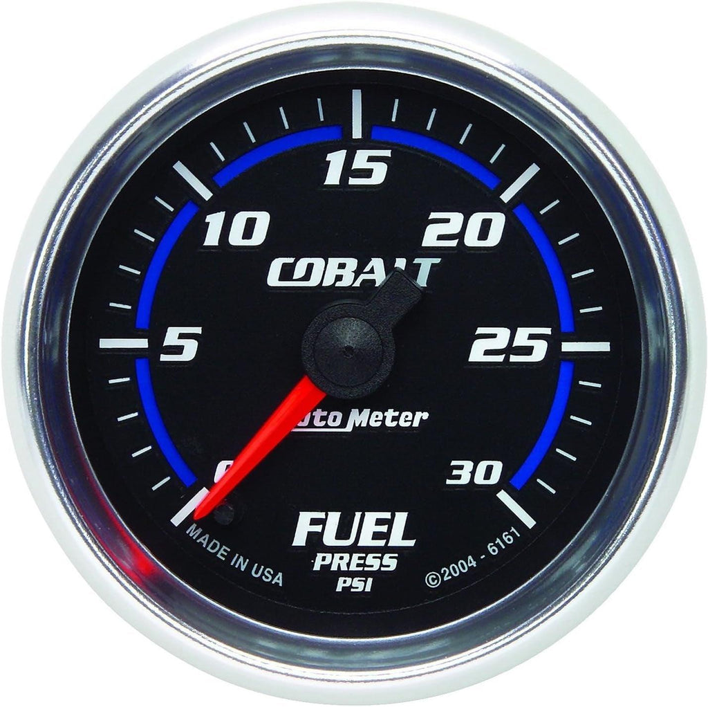 6161 Cobalt 2-1/16" 0-30 PSI Full Sweep Electric Fuel Pressure Gauge