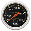 2-5/8 in. OIL PRESSURE 0-200 PSI LIQUID FILLED PRO-COMP - greatparts