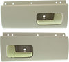 Rear, Driver and Passenger Side Interior Door Handle Set of 2 Compatible with 2003-2011 Lincoln Town Car