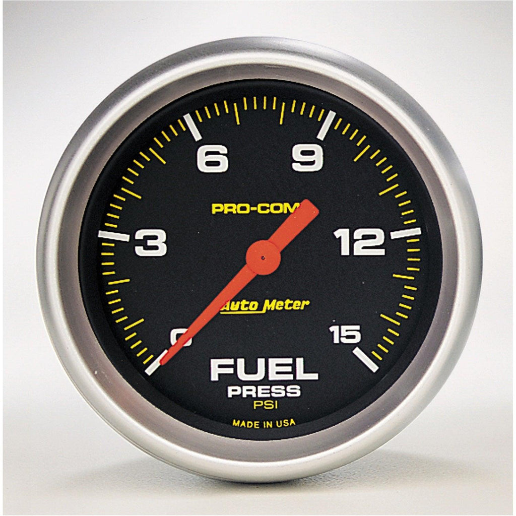 2-5/8 in. FUEL PRESSURE 0-15 PSI PRO-COMP - greatparts