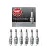 NGK V-Power Spark Plug 6PCS 67-96 for Buick Chevy Chrysler Ford Pontiac 6630 UR4