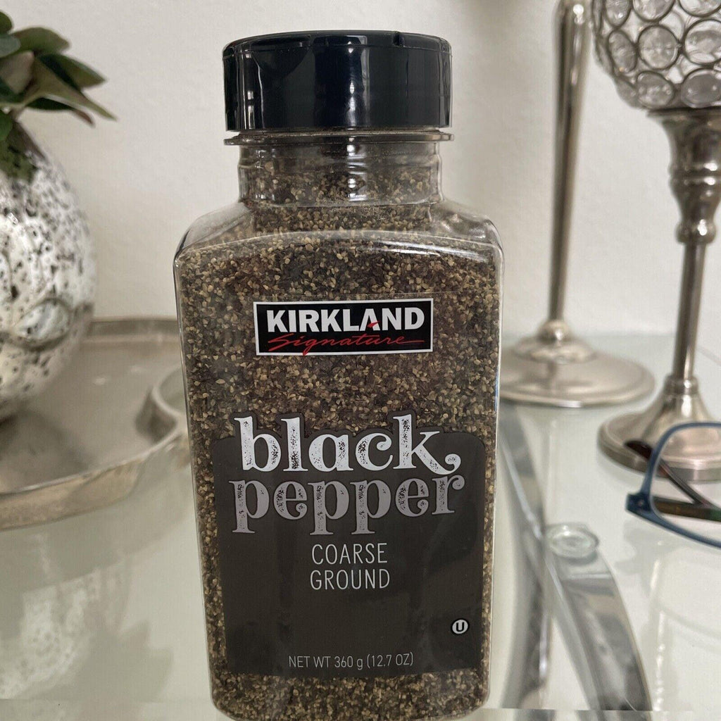 🔥 Kirkland Signature Coarse Ground Black Pepper 12.7 Oz (359G) Free Shipping 🔥