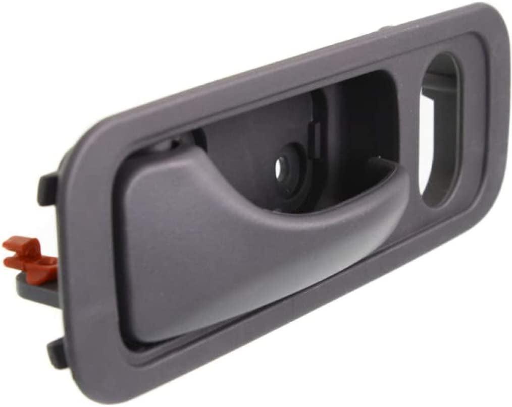 For Honda Element Interior Door Handle Front, Driver Side Gray (2003-2011) | with Door Lock Hole| Trim:All Submodels