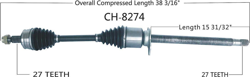 CH-8274 CV Axle