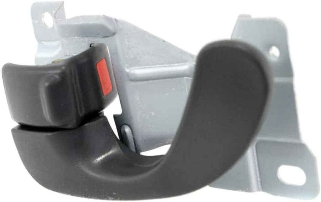 for Mitsubishi Mirage Interior Door Handle Front or Rear, Driver Side Gray (1997-2002) | with Door Lock Button | Trim: LS/DE | MI1352111 | MR415316