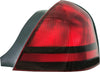 Dorman 1611197 Passenger Side Tail Light Assembly Compatible with Select Mercury Models