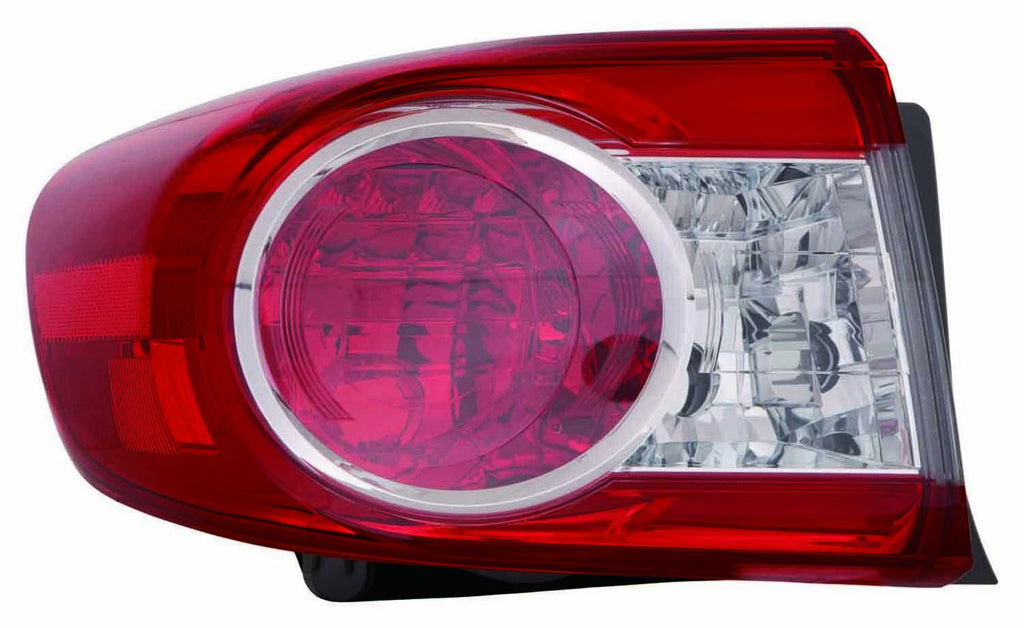 Depo Tail Light Assembly for 11-13 Corolla 312-19A8L-US