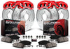 KC4015A Z23 Evolution Sport 1-Click Brake Kit with Powder Coated Calipers (Brake Pads, Drilled/Slotted Rotors)