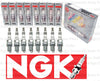 Set of 8 NGK Laser Iridium Spark Plugs for BMW N62 550I 650I 750I 750Li X5 4.8I