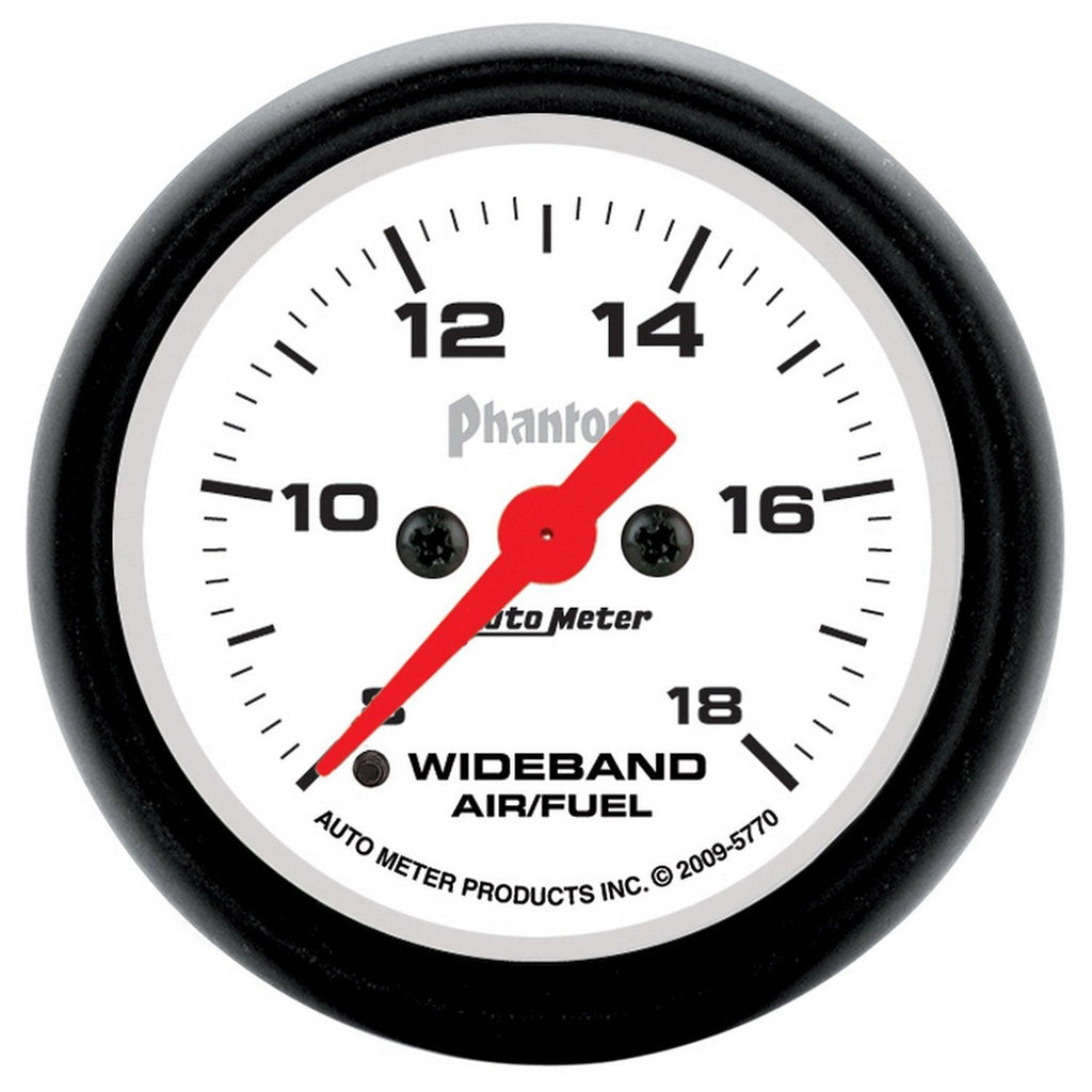 2-1/16 in. WIDEBAND AIR/FUEL RATIO ANALOG 8:1-18:1 AFR PHANTOM - greatparts