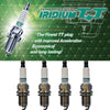 Genuine DENSO Iridium TT Spark Plugs Replacement Kit Set of 4 IK20TT / 4702