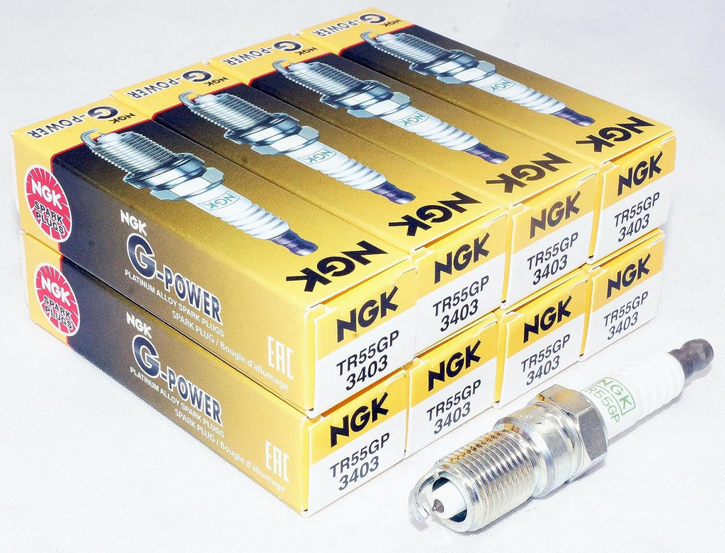 8 PCS NEW -- NGK 3403 G-Power Platinum Alloy Spark Plug TR55GP