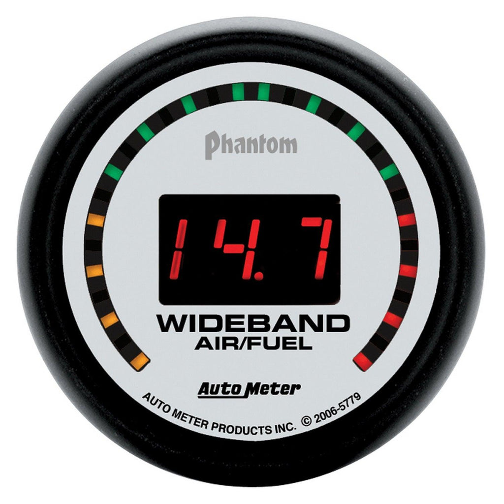 2-1/16 in. WIDEBAND STREET AIR/FUEL RATIO 10:1-17:1 AFR PHANTOM - greatparts