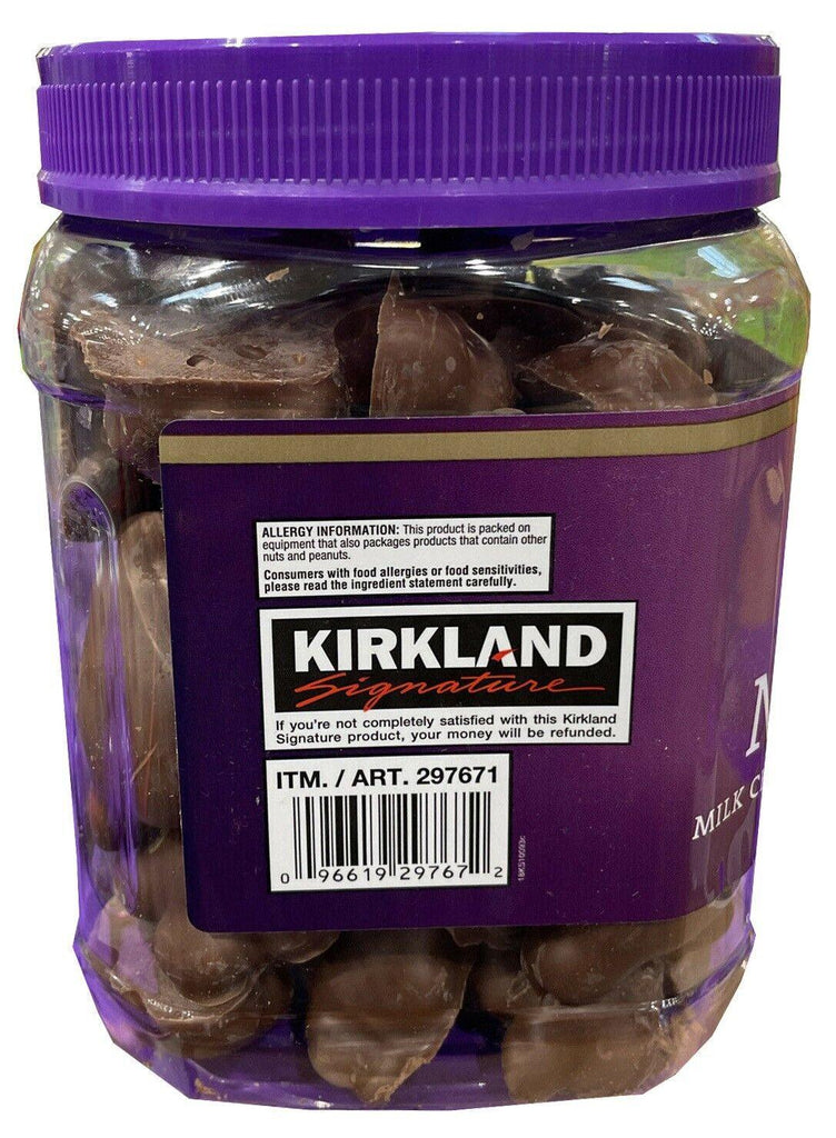 2 Pack Kirkland Macadamia Clusters Salted Caramel Milk Chocolate 32 Oz Each