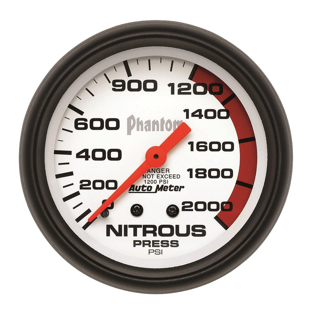 2-5/8 in. NITROUS PRESSURE 0-2000 PSI PHANTOM - greatparts