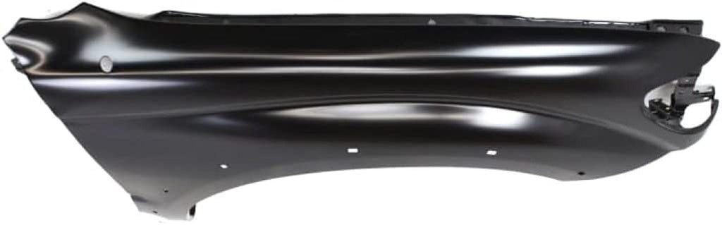 Compatible with Toyota Tacoma 2001 02 03 2004 Front Fender Passenger Side | with Mudguard Provision; with Holes for Antenna & Fender Flare | 5380104060, TO1241188 | Trim: Base/Dlx/Pre Runner/S-Runner