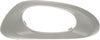 Dorman 90135 Rear Driver Side Interior Door Handle Bezel Compatible with Select Chevrolet Models, Textured Gray