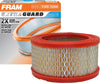 Extra Guard Rigid round Engine Air Filter Replacement, Easy Install W/Advanced Engine Protection and Optimal Performance, CA7