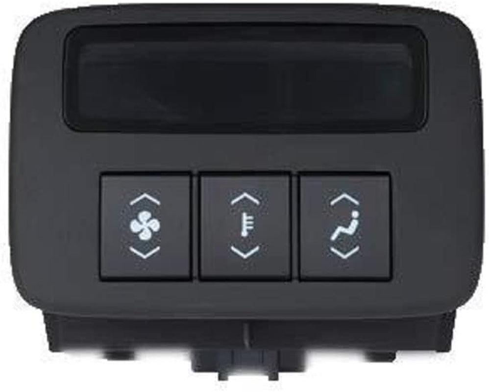 GM Genuine Parts 15-73843 Ebony Roof Console Auxiliary Heating and Air Conditioning Control Panel