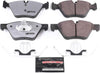 Z26-1504 Front Z26 Street Warrior Carbon Fiber-Ceramic Brake Pads with Hardware