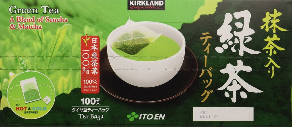 Kirkland Signature Ito En Matcha Blend Japanese Green Tea - 100 Tea Bags