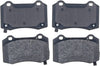 Gold 17D1053M Semi-Metallic Rear Disc Brake Pad Set