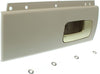 Interior Door Handle Compatible with 2003-2011 Lincoln Town Car Rear, Passenger Side Beige Bezel with Chrome/Gold Lever