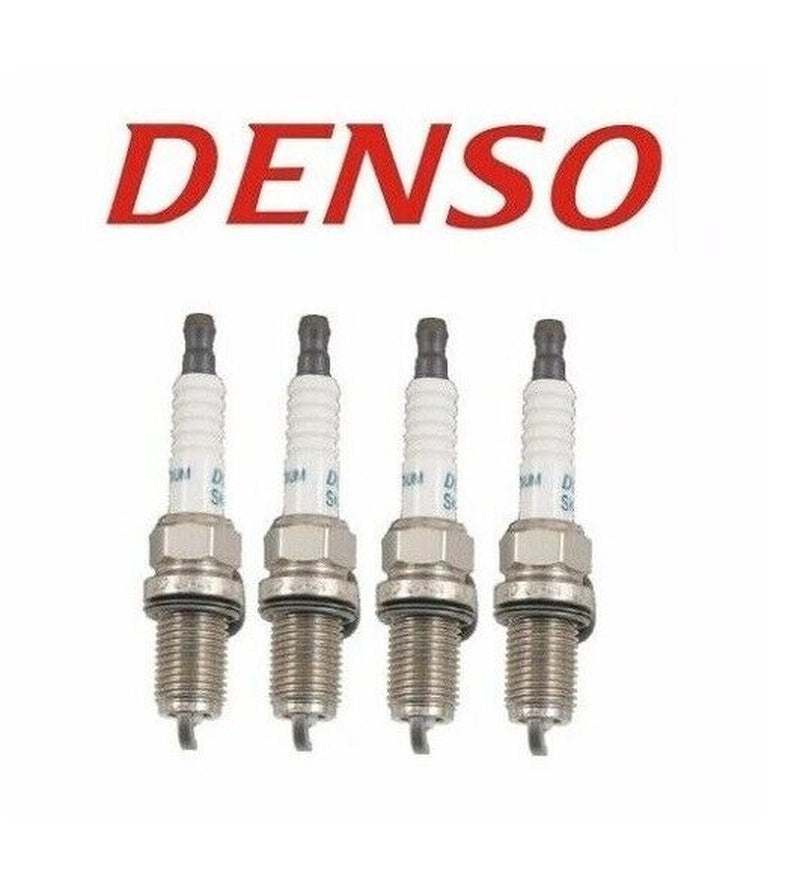 New Set of 4 Spark Plugs Iridium Long Life Denso Fits for Honda Civic S2000