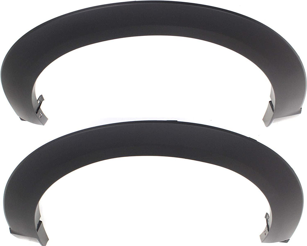 Fender Trim Set of 2 Compatible with 2016-2020 Mazda CX-3 Front, Driver and Passenger Side