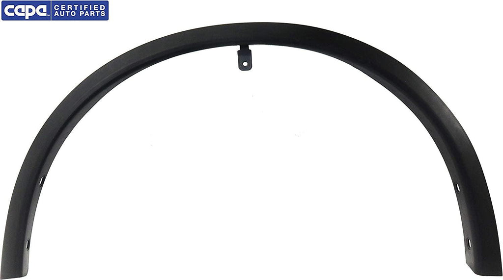 Fender Trim Compatible with 2014-2020 Nissan Rogue Textured Black CAPA Front, Driver Side