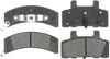 Gold 17D368M Semi-Metallic Front Disc Brake Pad Set