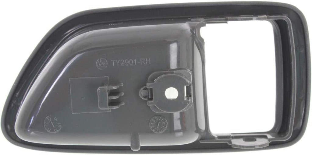 for Toyota Tundra Door Handle Trim 2004 2005 2006 Passenger Side | Front | inside | Deep Gray | Bezel | Plastic | 69277AC010B2