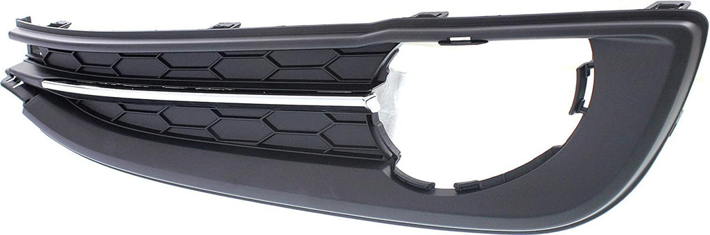 Fog Light Trim for HONDA CIVIC 2013-2014 RH Primed with Fog Light Hole 2.4L Engine Sedan