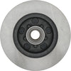 Silver 18A57A Front Disc Brake Rotor and Hub Assembly