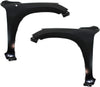 For Toyota RAV4 Fender 2006-2012 Driver and Passenger Side Pair/Set | Front | W/Mudguard Provision | Base/Sport/Limited | TO1240210 + TO1241210 | 538020R020 + 5380142130