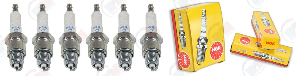 NGK BPR6HS "STANDARD" Plug Spark Plugs 7022 (Set of 6)