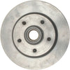 Silver 18A30A Front Disc Brake Rotor and Hub Assembly