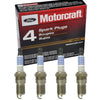 OEM Motorcraft Spark Plug 4PCS for Ford Escape Focus Ranger Transit Connect L4