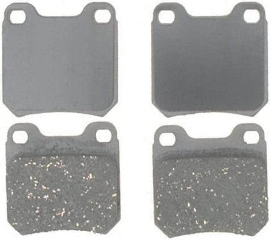 Silver 14D709AC Ceramic Rear Disc Brake Pad Set