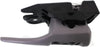 For Toyota Corolla Interior Door Handle Front or Rear, Passenger Side Gray Lever (2009-2015) | with Door Lock Button| Trim:All Submodels