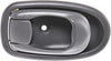 Interior Door Handle SET Compatible with 1996-2000 Hyundai Elantra Front and Rear, Driver and Passenger Side Gray